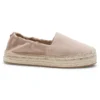 Espadrilles aus Wildleder mit Jute-Zwischensohle