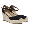 Espadrilles aus Wildleder mit Keilabsatz