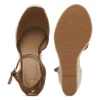 Espadrilles aus Wildleder mit Keilabsatz