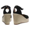 Espadrilles aus Wildleder mit Keilabsatz