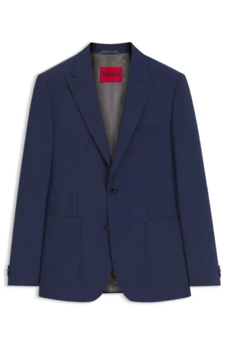Extra-Slim-Fit-Anzugjacke aus einer Wollmischung