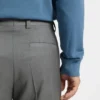 Extra-Slim-Fit-Hose aus Dobby-Stoff aus Schurwolle
