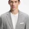 Extra-Slim-Fit-Jacke aus Performance-Sharkskin Extra-Slim-Fit-Jacke aus Performance-Sharkskin