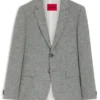 Extra-Slim-Fit-Jacke aus Performance-Sharkskin Extra-Slim-Fit-Jacke aus Performance-Sharkskin