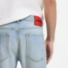 Extra-Slim-Fit-Jeans aus hellblauem Stretch-Denim