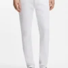 Extra-Slim-Fit-Jeans aus weißem Comfort-Stretch-Denim