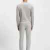 Fleckenabweisende Slim-Fit-Hose aus Stretch-Dobby