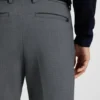 Fleckenabweisende Slim-Fit-Hose aus Stretch-Dobby