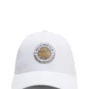 Fünf-Panel-Cap mit Tennis-Motiv und Logo