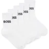 Fünferpack Socken für Kinder mit kontrastierenden Logos