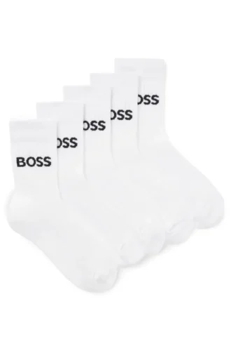 Fünferpack Socken für Kinder mit kontrastierenden Logos