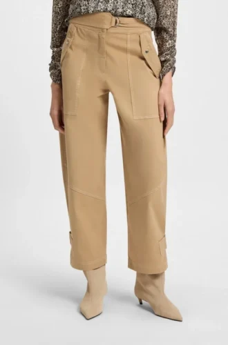 Freizeithose aus Stretch-Baumwolltwill