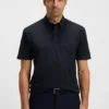 Funktions-Poloshirt mit Double-B-Monogramm
