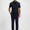 Funktions-Poloshirt mit Double-B-Monogramm