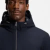 Funktionsjacke aus Flanell mit Daunenfüllung