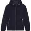 Funktionsjacke aus Flanell mit Daunenfüllung