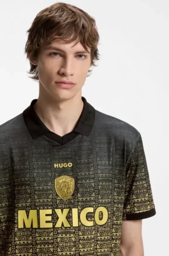 Fußball-T-Shirt in Relaxed-Fit mit Ländermotiv
