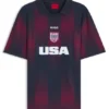 Fußball-T-Shirt in Relaxed-Fit mit Ländermotiv