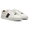 Gary-Ledersneaker mit kontrastierendem Seiteneinsatz