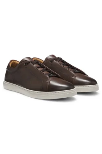 Gary-Sneaker aus gebürstetem Leder