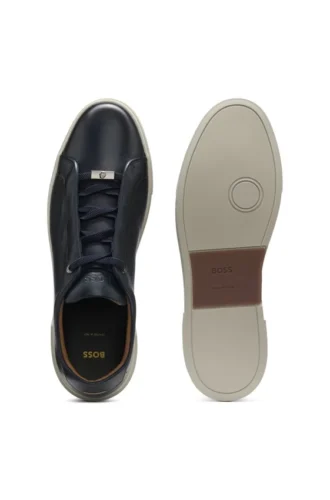 Gary-Sneaker aus gebürstetem Leder