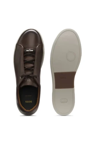 Gary-Sneaker aus gebürstetem Leder