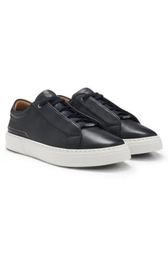 Gary-Sneaker aus genarbtem Leder