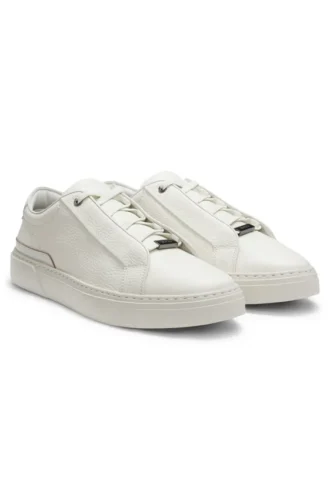 Gary-Sneaker aus genarbtem Leder