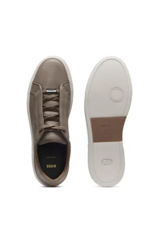 Gary-Sneaker aus genarbtem Leder