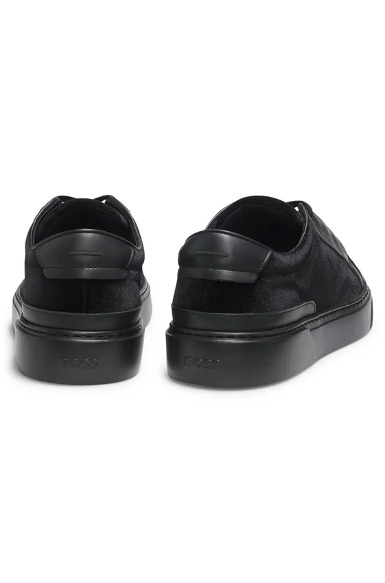 Gary-Sneaker aus Leder und Wildleder Gary-Sneaker aus Leder und Wildleder