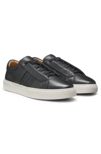 Gary-Sneaker mit gewebten Details