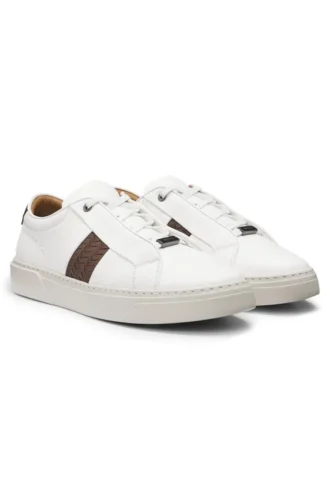 Gary-Sneaker mit gewebten Details