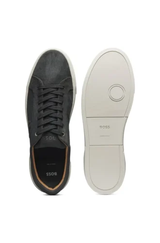 Gary Sneakers aus Wildleder mit Velours-Optik