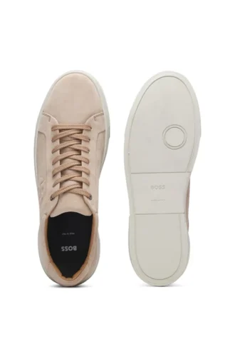 Gary Sneakers aus Wildleder mit Velours-Optik