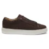 Gary Sneakers mit gewebtem Obermaterial aus Wildleder