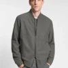 Gebürstete Slim-Fit-Jacke aus Stretch-Flanell