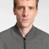Gebürstete Slim-Fit-Jacke aus Stretch-Flanell