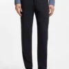 Gemusterte Slim-Fit-Hose aus einem Wollmischgewebe Gemusterte Slim-Fit-Hose aus einem Wollmischgewebe