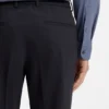 Gemusterte Slim-Fit-Hose aus einem Wollmischgewebe Gemusterte Slim-Fit-Hose aus einem Wollmischgewebe