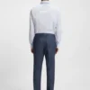 Gemusterte Slim-Fit-Hose aus Stretchstoff