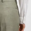 Gemusterte Slim-Fit-Hose aus Stretchstoff