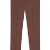Gemusterte Slim-Fit-Hose aus Stretchstoff