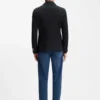 Gemusterte Slim-Fit-Jacke aus Baumwollmischung Gemusterte Slim-Fit-Jacke aus Baumwollmischung