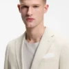 Gemusterte Slim-Fit-Jacke aus Baumwollmischung Gemusterte Slim-Fit-Jacke aus Baumwollmischung