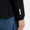 Gemusterte Slim-Fit-Jacke aus Baumwollmischung Gemusterte Slim-Fit-Jacke aus Baumwollmischung