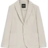 Gemusterte Slim-Fit-Jacke aus Baumwollmischung Gemusterte Slim-Fit-Jacke aus Baumwollmischung