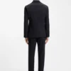 Gemusterte Slim-Fit-Jacke aus einer Wollmischung Gemusterte Slim-Fit-Jacke aus einer Wollmischung