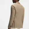 Gemusterte Slim-Fit-Jacke aus komfortablem Stretch-Material Gemusterte Slim-Fit-Jacke aus komfortablem Stretch-Material