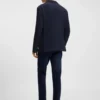 Gemusterte Slim-Fit-Jacke aus komfortablem Stretch-Material Gemusterte Slim-Fit-Jacke aus komfortablem Stretch-Material