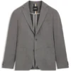 Gemusterte Slim-Fit-Jacke aus komfortablem Stretch-Material Gemusterte Slim-Fit-Jacke aus komfortablem Stretch-Material